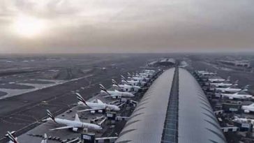 Photo from the 360-degree Dubai International Airport time-lapse.